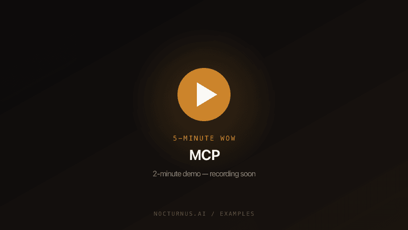 MCP demo